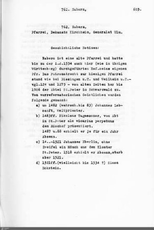 Kirchengemeinden N