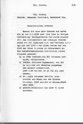Kirchengemeinden N