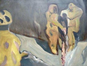 Triptychon: Brechts Kriegsfibel (Bild links)