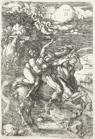 Entführung auf dem Einhorn oder Raub der Proserpina