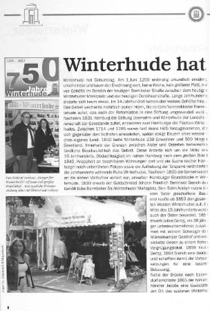 Winterhude hat Geburtstag