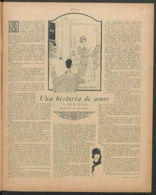 Una historia de amor : Ilustración de Lino Palacio