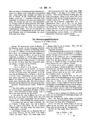 Die Bewegungsgleichungen : (Schluss)