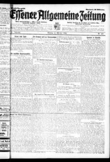 Essener allgemeine Zeitung. 1918-1943