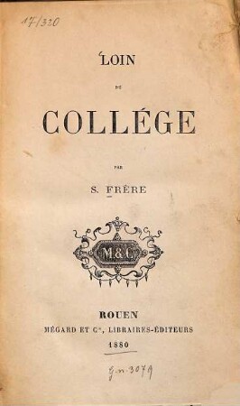 Loin du collége