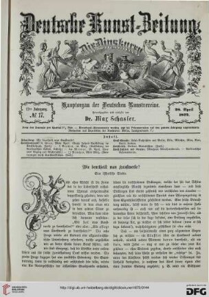 Nr. 17 (28. April 1872)