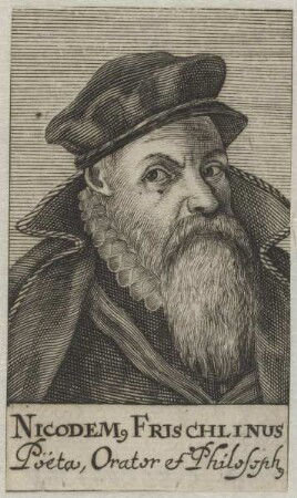 Bildnis des Nicodemus Frischlin