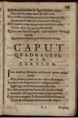 Caput Quadragesimum Tertium