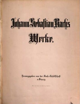 Johann Sebastian Bach's Werke, 5,2. Weihnachts-Oratorium nach den Evangelisten Lucas Cap. 2, v. 1-21 und Matthäus Cap. 2, v. 1-12