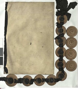 Testament der Landgräfin-Witwe Sophie Eleonore von Hessen-Darmstadt geb. von Sachsen