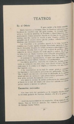 En el Odeón