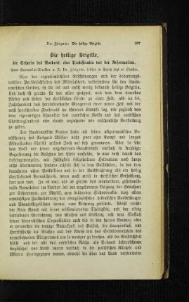 ¬Die¬ heilige Brigitte : die Seherin des Nordens, eine Protestantin vor der Reformation