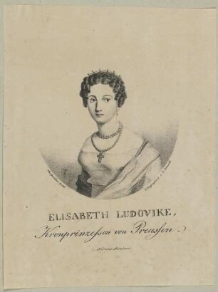Bildnis der Kronprinzessin Elisabeth Ludovike von Preußen