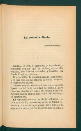 La comedia diaria.
