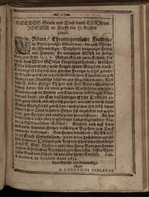 [Leichpredigt]