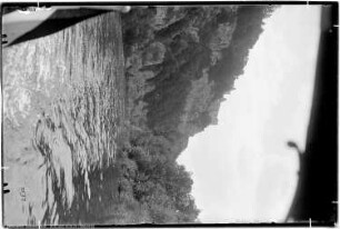 Rudelsburg und Saaleck, Rudelsburg, Blick vom Motorboot