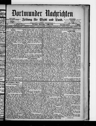 Dortmunder Nachrichten. 1888-1889