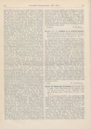 196 [Rezension] Denzler, J. R., Festgrüsse an die christliche Gemeinde