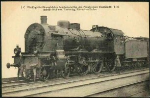 2 C Vierlings-Heißdampf-Schnellzuglokomotive der Preußischen Staatsbahn S10