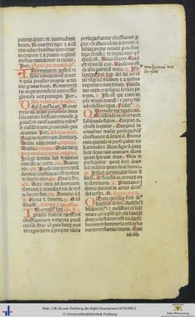 Handschriftliche Ergänzung