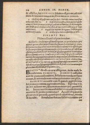 Psalmus XLI. - Psalmus L.