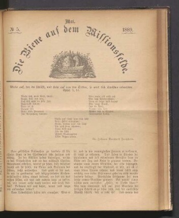N° 5. Mai. 1889