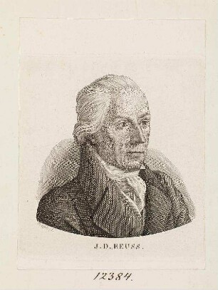 Bildnis von Jeremias David Reuss (1750-1837)