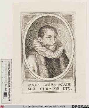Bildnis Jan Does d. Ä. van der (lat. Janus Dousa)