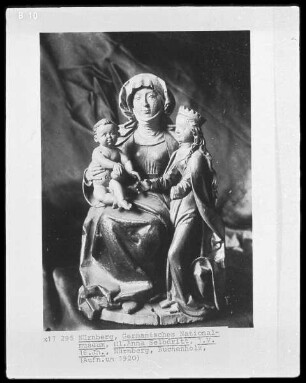 Johannes der Täufer, die heilige Anna Selbdritt und der heilige Rochus — Heilige Anna Selbdritt