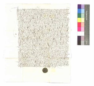 Wolfstirn von Beltzhag, Gefängnis; Siegel: Hermann von Neuenstein.