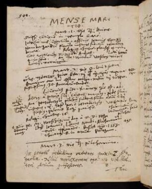 500-512, Mense Martio