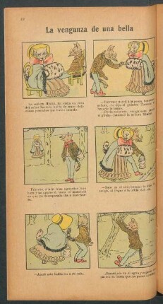 La venganza de una bella - [Cómic]