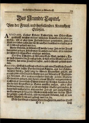 Das Neundte Capitel ...
