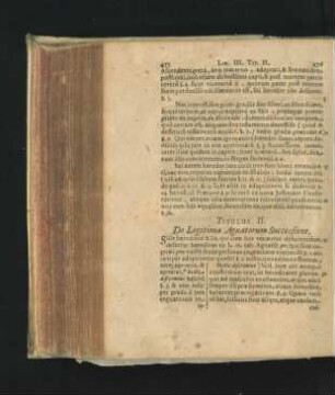 Titulus II. De Legitima Agnatorum Successione.