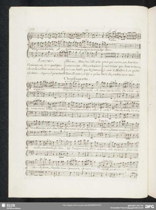 Chansonnette: Vous sertez ma Dulcinée