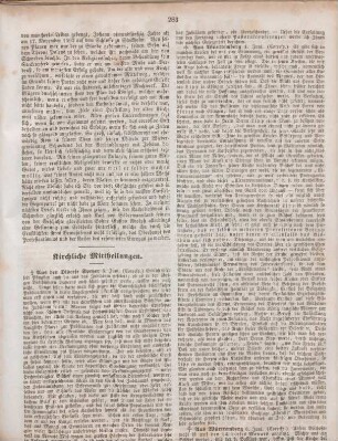 283-284 Kirchliche Mittheilung