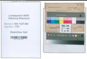 Entnazifizierung Karl Muenchow , geb. 11.10.1894 (Bauunternehmer)