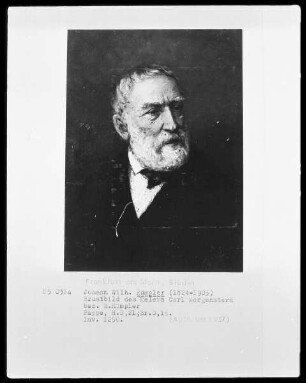 Bildnis des Malers Carl Morgenstern (1811-1893)