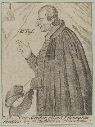 Bildnis des Jo. Nep. Gruber