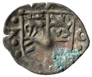 Fundmünze, Pfennig (einseitig), 1570