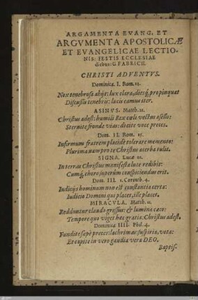 Argumenta lectionis