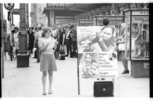 Kleinbildnegativ: Mahnwache für Vietnam, 1969