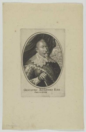 Bildnis des Gustavus Adolphus, Rex Suecorum