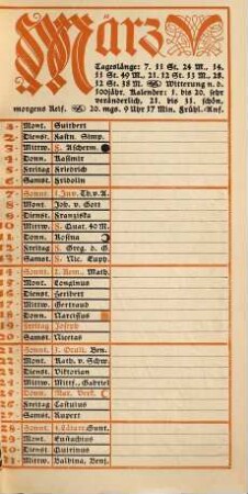 Münchener Kalender. 1897
