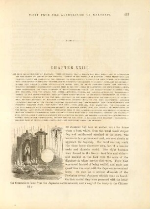 Chapter XXIII. Visit from the authorities at Hakodadi. - ...