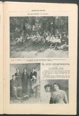 El Liceo Departamental - La prueba anual