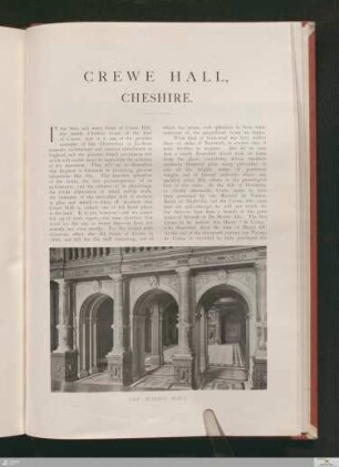 Crewe Hall, Cheshire