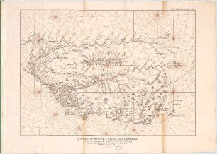 Sir Walter Ralegh's Karte von Guayana