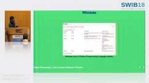 RESEARCH INFRASTRUCTURE - Documenting & preserving programming languages & software in Wikidata