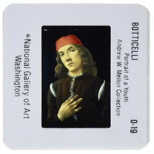 Botticelli, Porträt eines jungen Mannes
